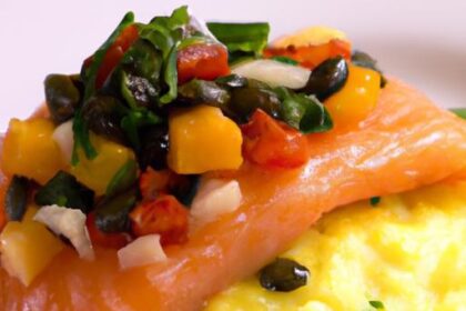 Silky Polenta Meets Savory Salmon: A Perfect Duo Delight
