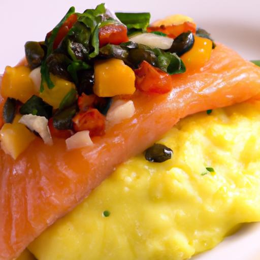 Silky Polenta Meets Savory Salmon: A Perfect Duo Delight