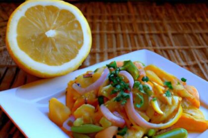 Savor the Magic: Vegetable Tagine with Preserved Lemons