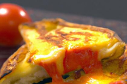 Melted Delight: Grilled Cheese with Tomato & Basil Twist