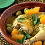 Zesty Green Olive & Lemon Chicken Tagine: A Flavorful Journey