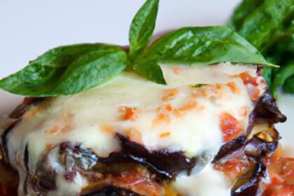 Eggplant Parmesan with Mozzarella: A Cheesy Twist on Classic