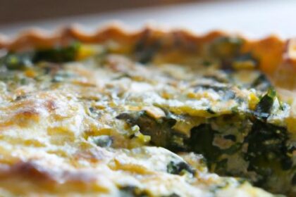 Savory Spinach Feta Quiche: A Flavorful Brunch Delight