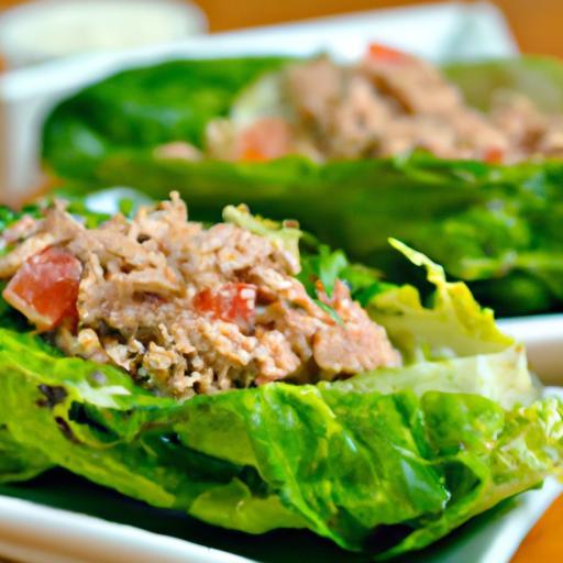 Tuna Lettuce Wraps: A Fresh Twist on a Classic Snack