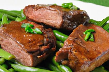 Savoring Beef with Green Beans: A Nutritious Classic Delight