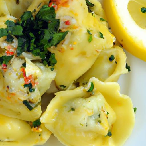 Delightful Crab & Ricotta Ravioli Brightened with Lemon Zest