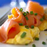 Elevate Breakfast: Scrambled Eggs with Smoked Salmon & Chives
