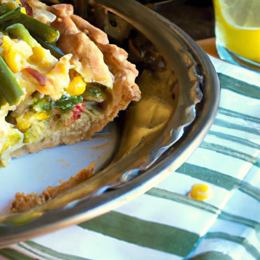 Wholesome Vegetarian Pie: A Flavorful Garden-Inspired Feast