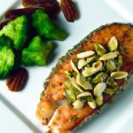 Crunchy Pistachio-Crusted Baked Salmon: A Flavorful Twist