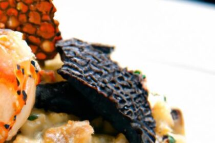 Decadent Truffle Risotto with Lobster and Parmesan Flair