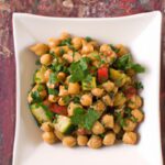 Hearty Zucchini & Chickpea Stew Infused with Fresh Coriander