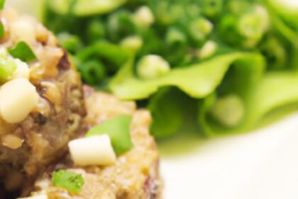 Tropical Twist: Coconut Poached Shrimp & Watermelon Salad