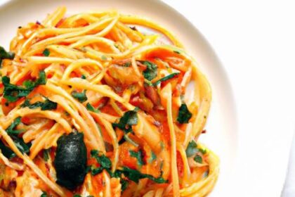 Spaghetti Puttanesca-Inspired Sauce: Anchovy-Free Twist