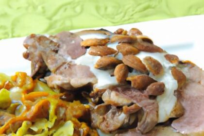 Tender Slow-Cooked Lamb with Almonds and Apricot Bliss