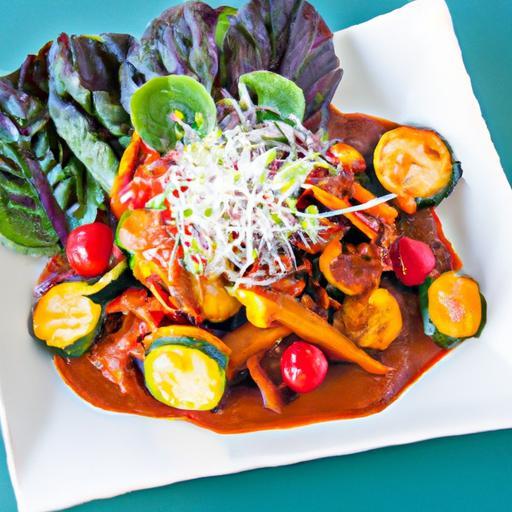 Flavors United: Japanese Curry Meets Veggie Japchae Delight