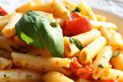 Creamy Sun-Dried Tomato & Basil Pasta: A Flavorful Twist