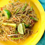 Zesty Spicy Peanut Noodles with a Refreshing Lime Kick
