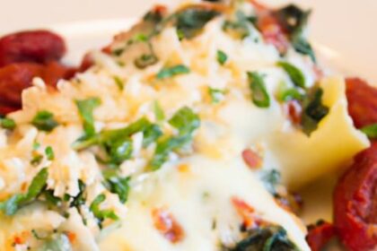 Cheesy Ricotta & Spinach Stuffed Shells: A Savory Delight