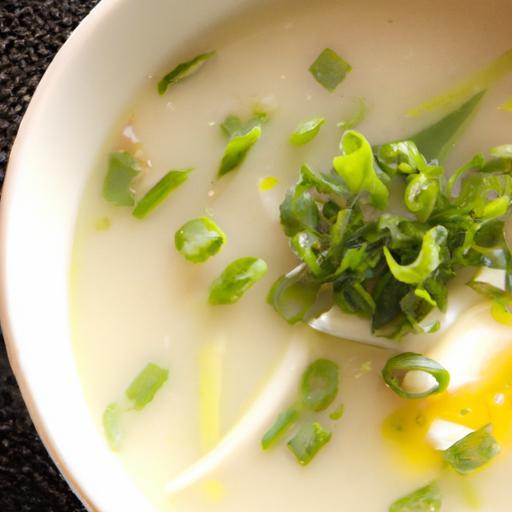 Silky Egg Drop Soup with Scallions: Easy Comfort in a Bowl