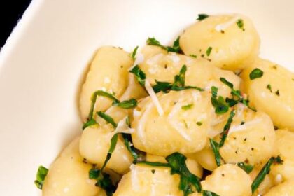 Savory Gnocchi in Silky Sage Butter: A Classic Delight