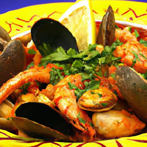 Savor the Flavors: Seafood Tagine with Saffron & Lemon