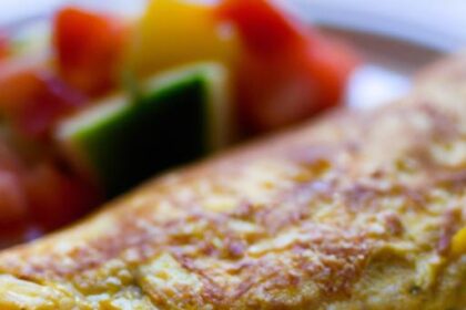 Cheesy Veggie Omelet: A Fresh Twist on Classic Flavors