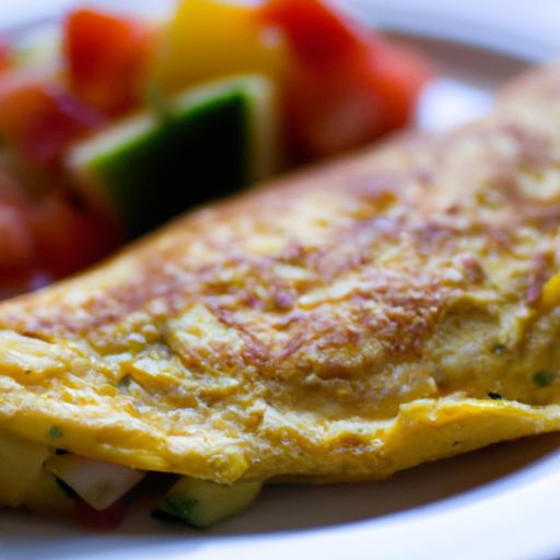 Cheesy Veggie Omelet: A Fresh Twist on Classic Flavors