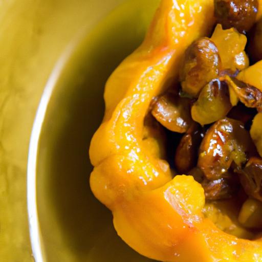 Roasted Acorn Squash with Spiced Nuts: A Flavorful Fall Treat