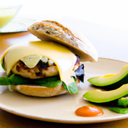 Fiery Grilled Turkey Burgers Topped with Creamy Avocado