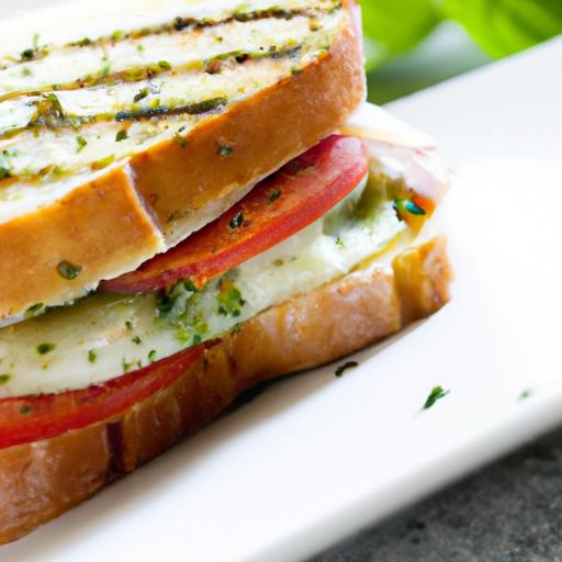 Caprese Delight: ​Crafting the Perfect Pesto Mayo ⁣Sandwich