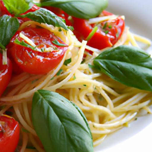 Delicate⁢ Capellini ⁤with Cherry ⁢Tomatoes and Fresh Basil