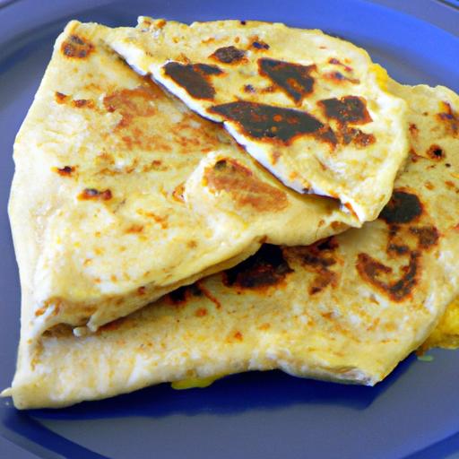 Savor Green Chile & Cheese Quesadillas with Handmade Tortillas