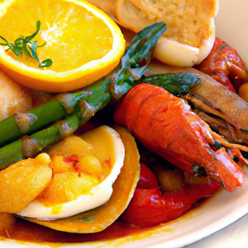 Savor the Flavors: Seafood Tagine with saffron & Lemon