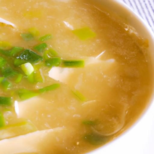 Silky Egg Drop Soup with Scallions:​ Easy Comfort in a Bowl