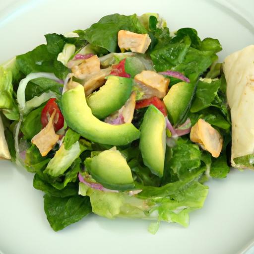 Wholesome Turkey & ‍Avocado Lettuce‍ Wraps: ​Fresh and Flavorful