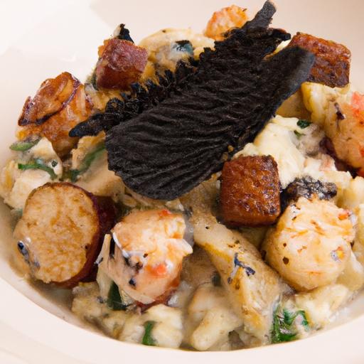 Decadent Truffle Risotto with Lobster and Parmesan Flair