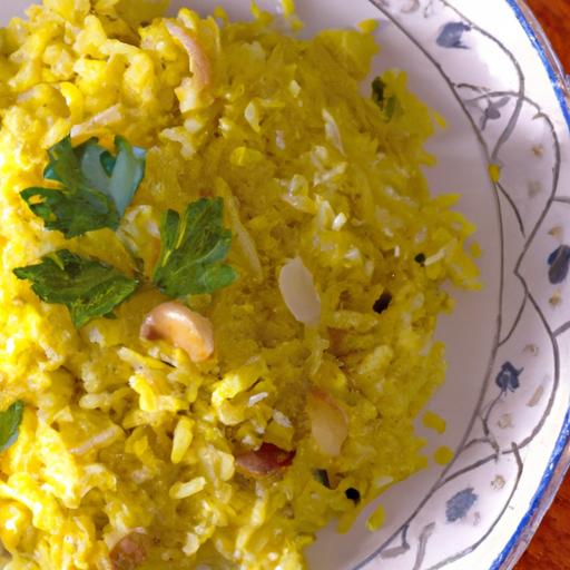 Golden Aroma: the Magic of Saffron-Infused Jasmine Rice