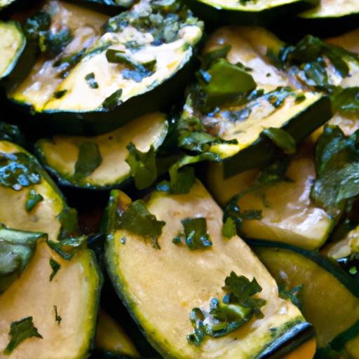 Sizzling Sautéed Zucchini with Garlic & Fresh parsley Flair