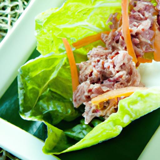 Tuna‍ Lettuce Wraps: A Fresh‌ Twist on a Classic‌ Snack