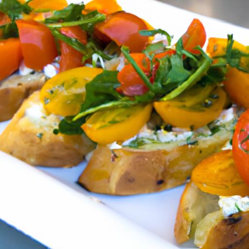 Burst of Flavor: Crafting Perfect Cherry Tomato Bruschetta