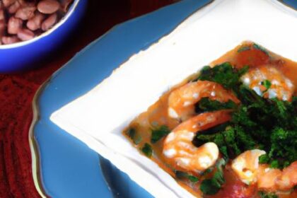 Zesty Lemony Shrimp & Bean Stew: A Flavorful Twist