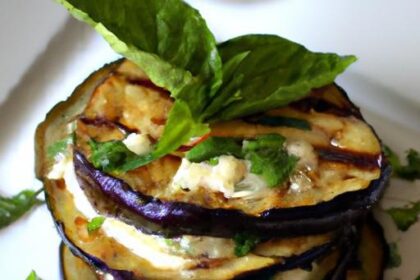 Layered Delight: Grilled Eggplant and Ricotta Stacks Guide