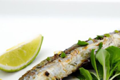 Zesty Grilled Sardines with Lemon & Fresh Coriander Flair