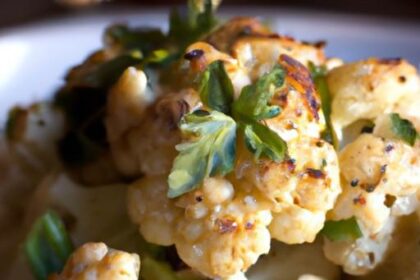Roasted Cauliflower Delight: Cumin & Coriander Magic Unveiled
