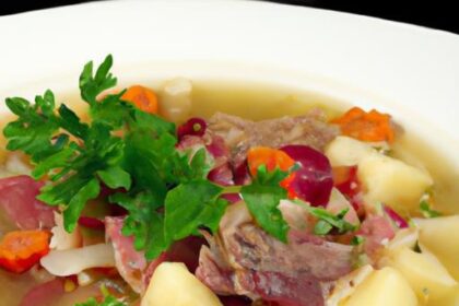 Hearty Caldo de Res: A Classic Beef and Veggie Soup Delight