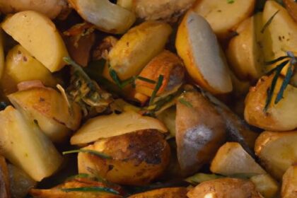 Golden Roasted Garlic & Rosemary Potatoes: A Flavorful Classic