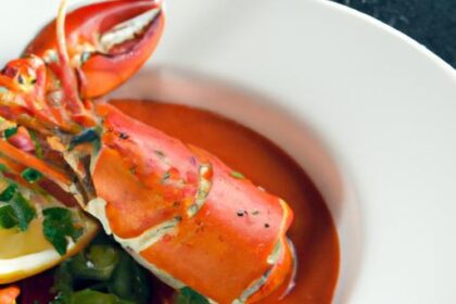 Golden Elegance: The Art of Saffron-Infused Lobster Bisque