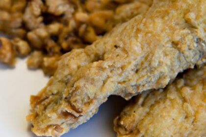 Crispy Baked Chicken Tenders with Nutty Almond Flour Crust