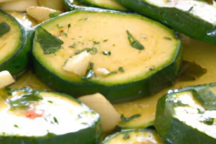 Sizzling Sautéed Zucchini with Garlic & Fresh Parsley Flair