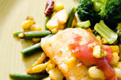 Flavorful Baked Fish with Veggies: A Healthy Delight